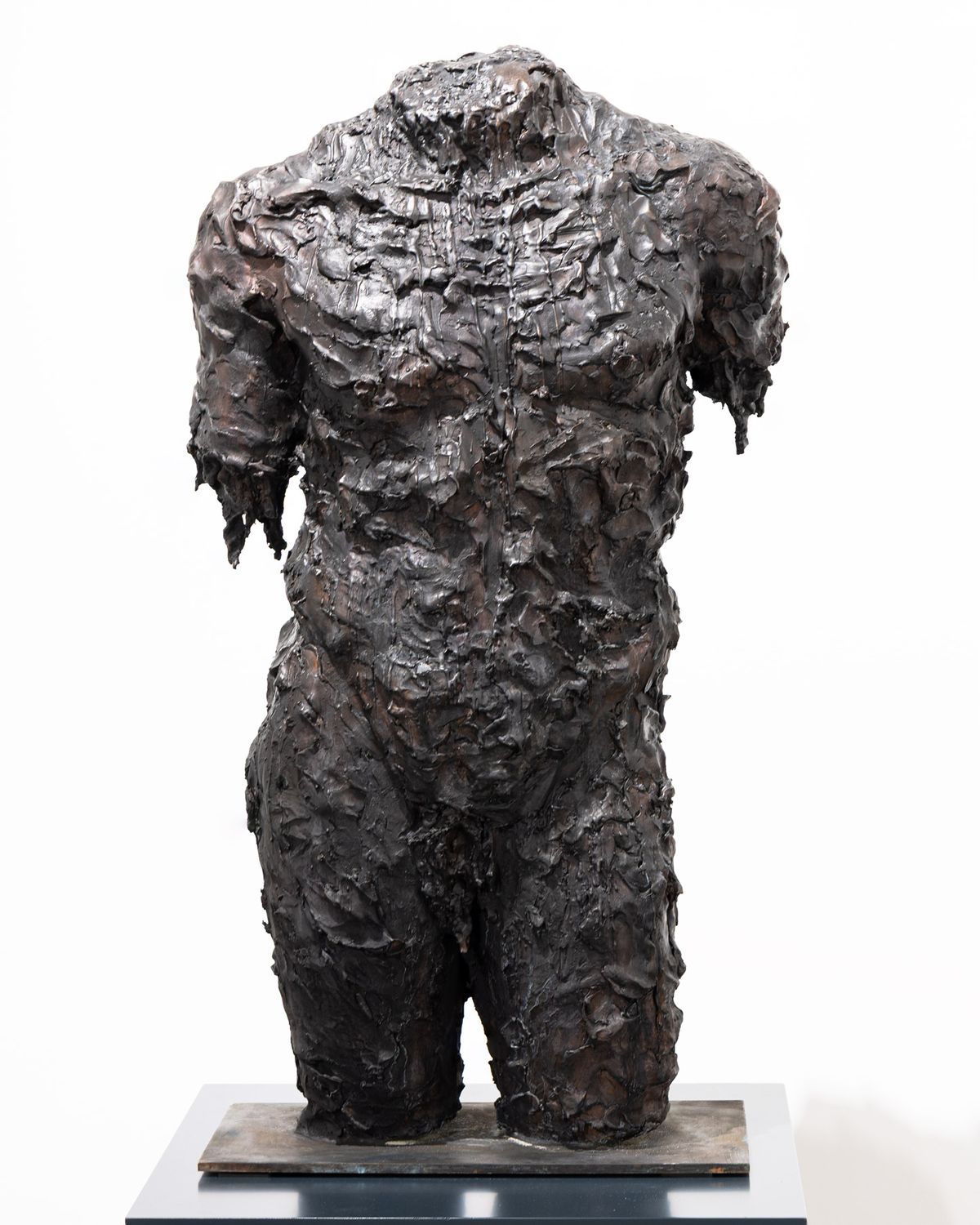 Bleeding Torso – Christian Lemmerz – 2026 | Bronze 108 x 60 x 32 cm
