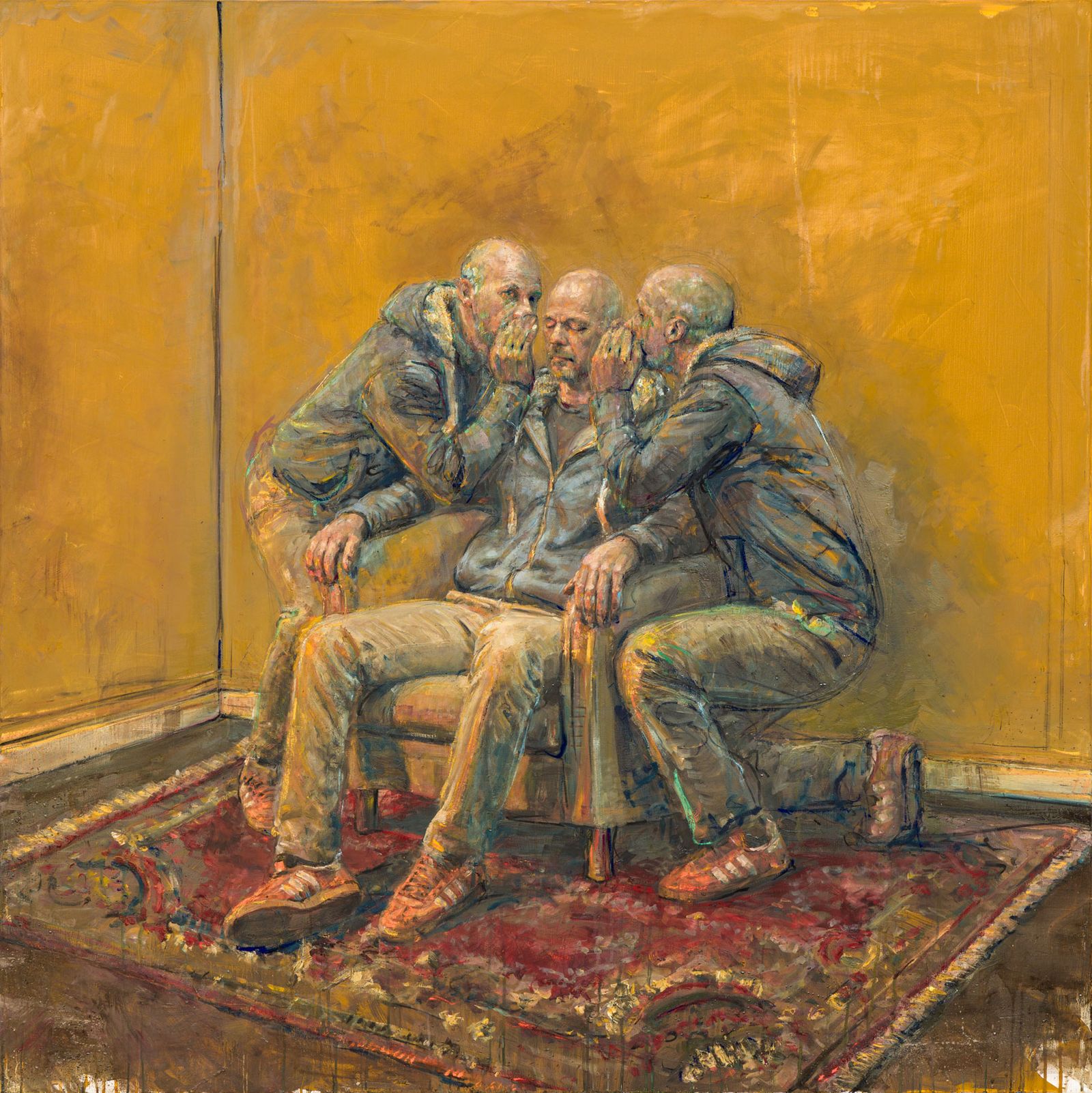 Selvsuggerende – Jacob Rantzau – 2025 | 150 x 150 cm